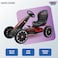 Lovely Baby LB 9388A Pedal Go Kart for Kids, Manual Hand Brake, Rubber Tyres, Forward &amp; Reverse Pedal Car &ndash; Ages 5 to 12 Years - White
