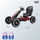 Lovely Baby LB 9388A Pedal Go Kart for Kids, Manual Hand Brake, Rubber Tyres, Forward &amp; Reverse Pedal Car &ndash; Ages 5 to 12 Years - White