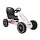 Lovely Baby LB 9388A Pedal Go Kart for Kids, Manual Hand Brake, Rubber Tyres, Forward &amp; Reverse Pedal Car &ndash; Ages 5 to 12 Years - White
