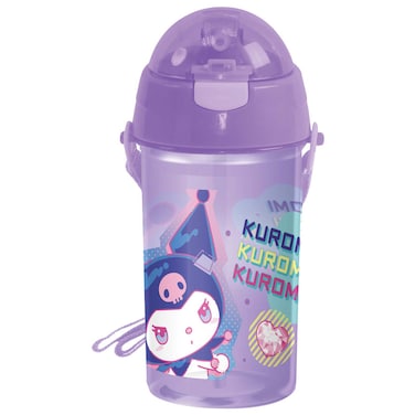 Kuromi Kids Pop Up Water Bottle