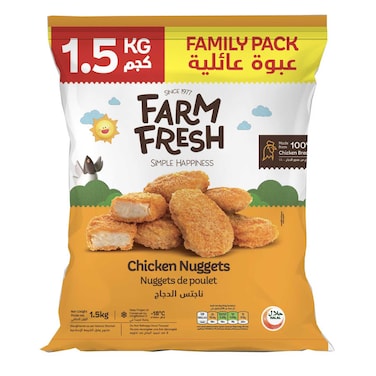 Farm Fresh Chicken Nuggets, 1.5kg