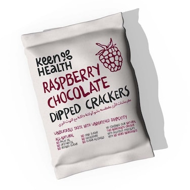 Keen Health Dark Chocolate Dipped Crackers, 9g