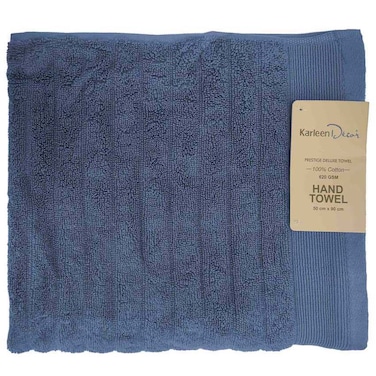 Karleen Decor Prestige Deluxe Hand Towel Blue, 50x90cm