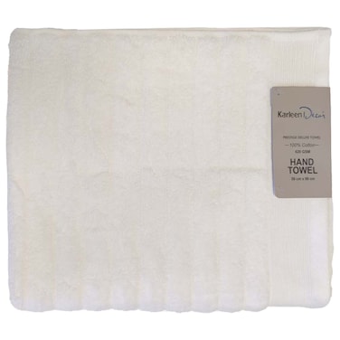 Karleen Decor Prestige Deluxe Hand Towel White, 50x90cm