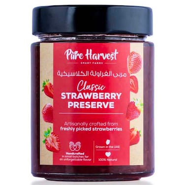 Pure Harvest Smart Farms Classic Strawberry Preserve, 360g