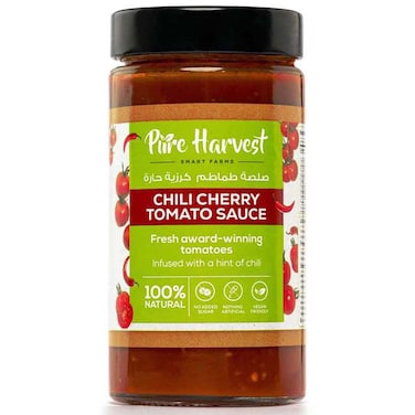 Pure Harvest Smart Farms Chili Cherry Tomato Sauce, 450g
