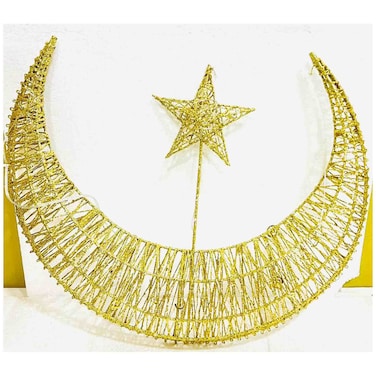 Decorative Gold Moon with Star Hanging Light YH-05