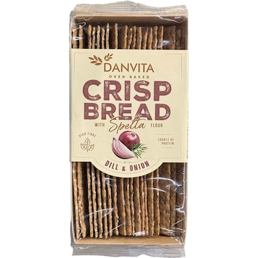 Danvita Crisp Bread Dill &amp; Onion
