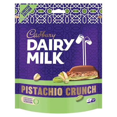 Cadbury Dairy Milk Pistachio Crunch Minis Chocolate, 145g