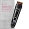 Beurer MN4X Beard Trimmer Electric Cordless Device, Black