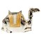 Ajooba Metal Camel Spoon Holder Set, Silver and Gold