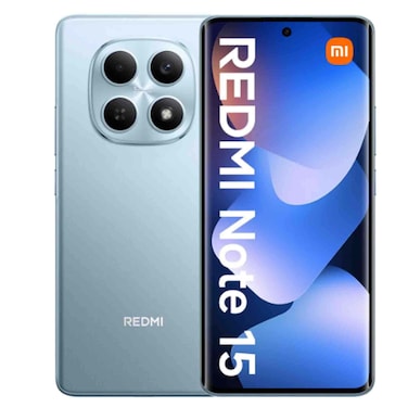 Redmi Note 15 4G Smartphone, 8GB RAM, 256GB, Glacier Blue