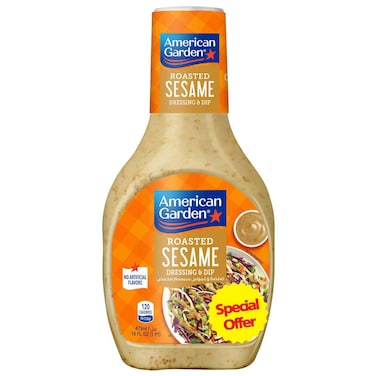 American Garden Roasted Sesame Dressing &amp; Dip, 473ml
