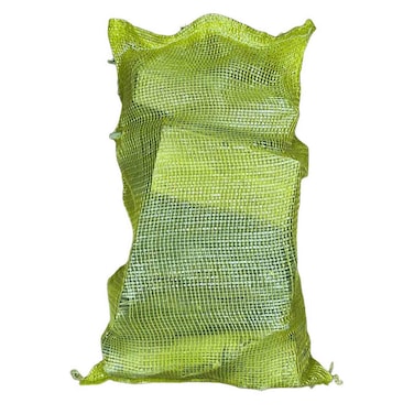 Premium Seasoned Firewood Logs 19L Net Bag for Fireplace and Outdoor Use
