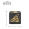 Ceramic Incense Burner, NF36578P, Black, Gold