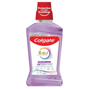 Colgate Total Active Protection Gum Care Mouthwash, 500ml
