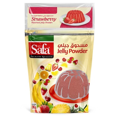 Safa Strawberry Flavoured Jelly Powder, 2kg