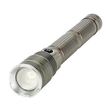 غيباس GFL4651N كشاف يدوي LED عالي القوة قابل لإعادة الشحن مع خاصية الزوم