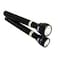 Geepas 2-in-1 Rechargeable LED Flashlight Set with Long-Range Beam and Durable Aluminium Body, GFL4637