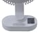 Geepas Rechargeable Desk Fan with LED Light and Adjustable Tilt, GF21157