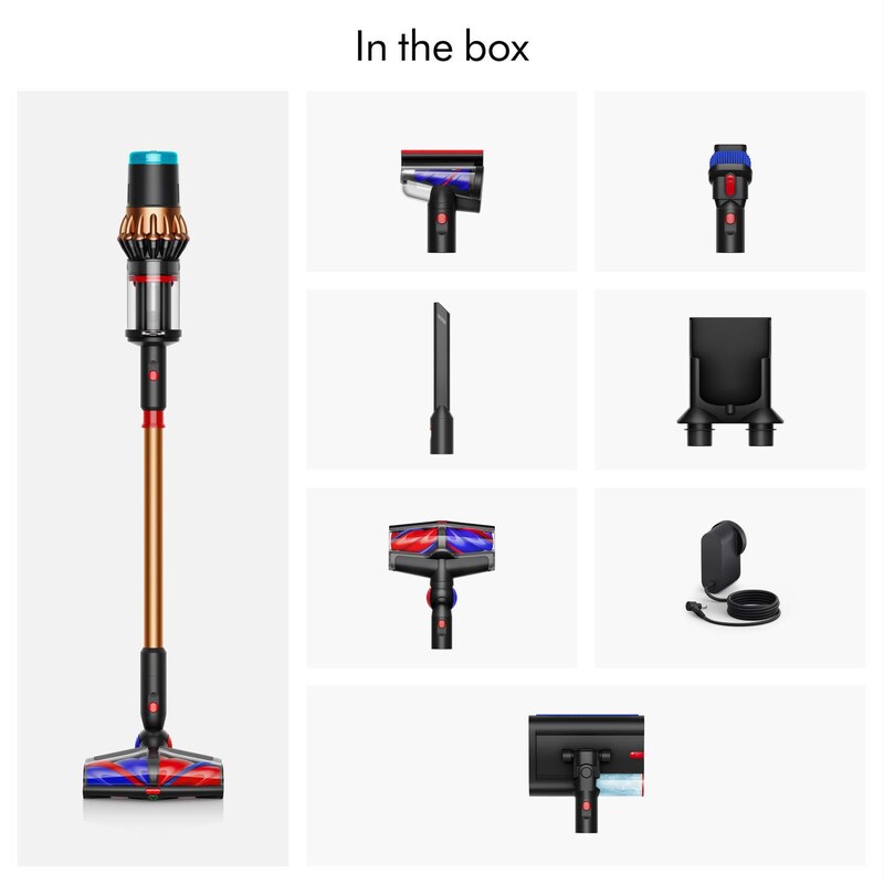 Dyson V16 Piston Animal Submarine Vacuum Cleaner Black/Copper, Wet & Dry Submarine Cleaning