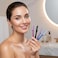Petals Beauty Eyebrow Razor with Precision Cover, Pack of 6