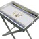 Ramadan Folding Serving Tray Table, Decorative Calligraphy Design