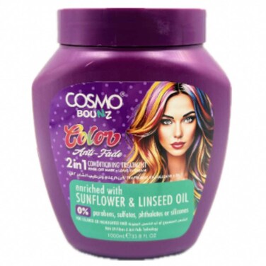 Cosmo Bounz 2in1 Conditoning Treatment,  Color Anti-Fade, 1L