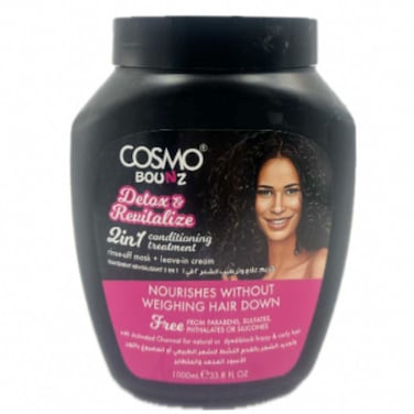 Cosmo Bounz 2in1 Conditioning Treatment, Detox &amp; Revitalize, 1L
