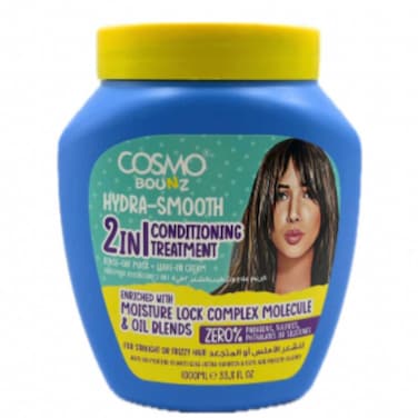 Cosmo Bounz 2in1 Conditioning Treatment, Hydra Smooth, 1L