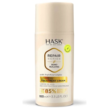 هاسك مجموعة لإصلاح الشعر كريم علاج يُترك على الشعر، 100 ملل