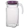 Pasabahce Luna Jug with Lid 1750cc, Purple