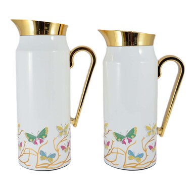 Home Maker Flask Set SLM-A736, White, 2 PCS