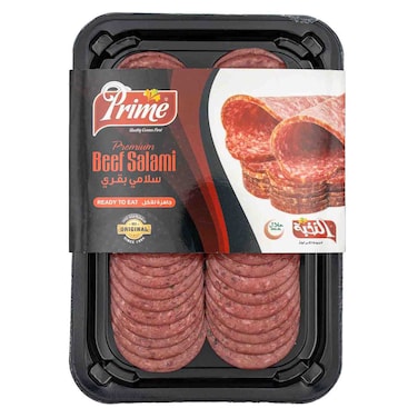 Prime Premium Smoked Turkey Breast Salami Sliced Skin, 200g