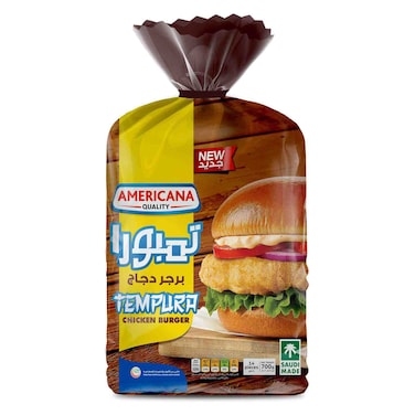 Americana Quality Tempura Chicken Burger, 700g