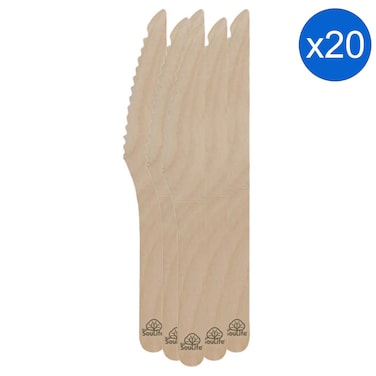 Eco Soulife Dinner Knives, 20 PCS