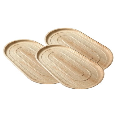 Areca Serving Trays 56cm, 3 PCS