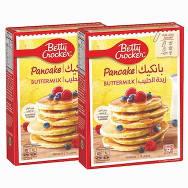 Betty Crocker Buttermilk Pancake Mix, 360g Pack of 2