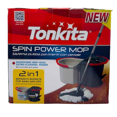 TONKITA SPIN POWER MOP 2IN1 BUCKET