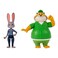 Zootropolis 2 Figure Set Action Figures 3-Inch 2 Pack Assorted