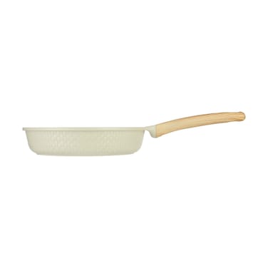 Resto Ran Ceramic Non-Stick Frypan Set, 24 cm &amp; 28 cm, White