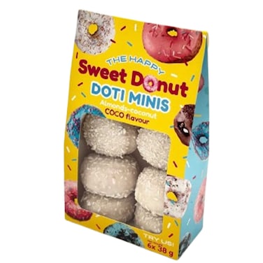 Doti Minis Donuts Coco Flavour 6 Pieces
