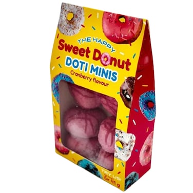 Doti Minis Donuts Cranberry Flavour 6 Pieces