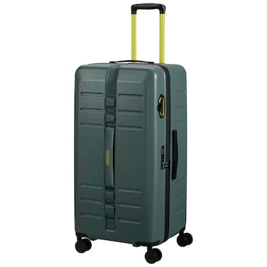 American Tourister Trialon Trunk Tolley Bag, 80cm, Deep Forest