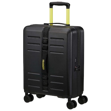American Tourister Trailon Trunk Hard Shell Suitcase, 55cm, Black