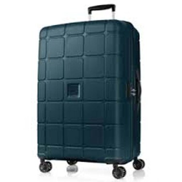 American Tourister Hundo Spinner Trolley Bag, 81cm, Deep Teal