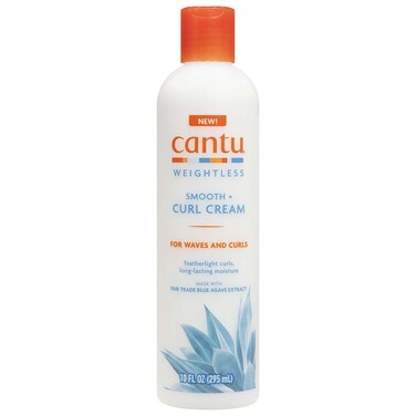 Cantu Weightless Smooth Plus Curl Cream for Waves &amp; Curls, 295ml