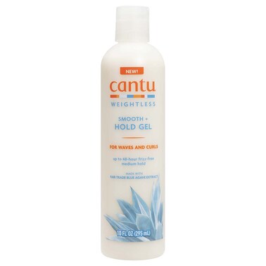 Cantu Weightless Smooth Hold Gel for Waves &amp; Curls, 295ml