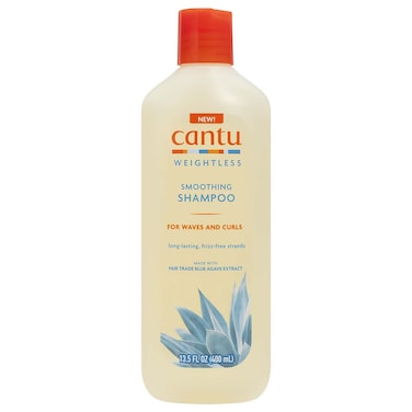 Cantu Weightless Smoothing Shampoo for Waves &amp; Curls, 400ml
