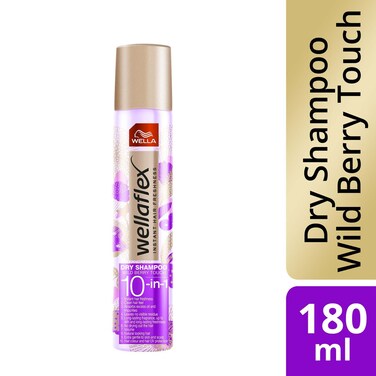 Wellaflex Instant Hair Freshness Dry Shampoo Wild Berry Touch, 180ml